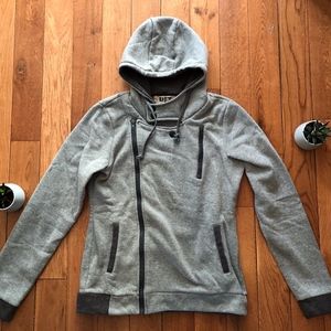 NWOT Hooded Zip-Up Sweatshirt
